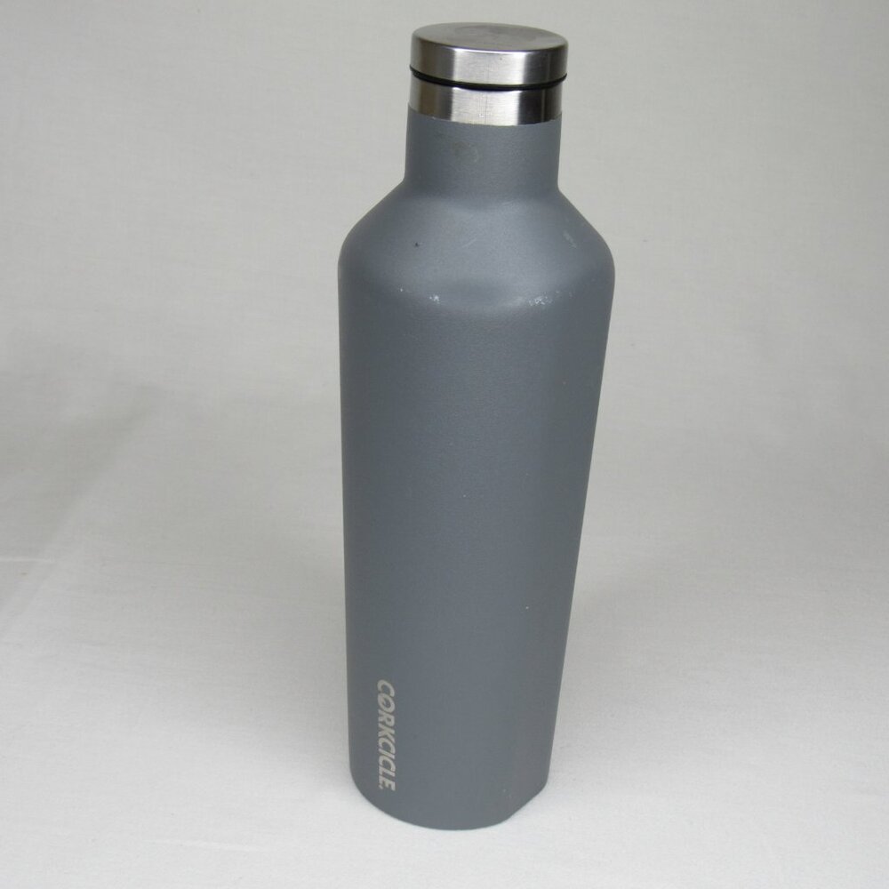 Corkcicle Matte Gray Waterman Canteen Water Bottle 16oz - Picture 3 of 5